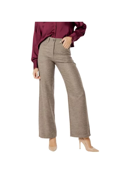 Pantaloni I Am maro