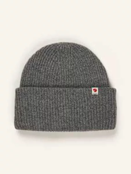 Fjällräven Čepice Heavy tmavě šedá