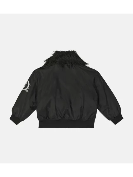 Μπουφάν bomber Mm6 Maison Margiela μαύρο