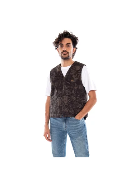 Kamizelka o kroju regular fit z czystej bawełny model SARATOGA' Levi's zielona