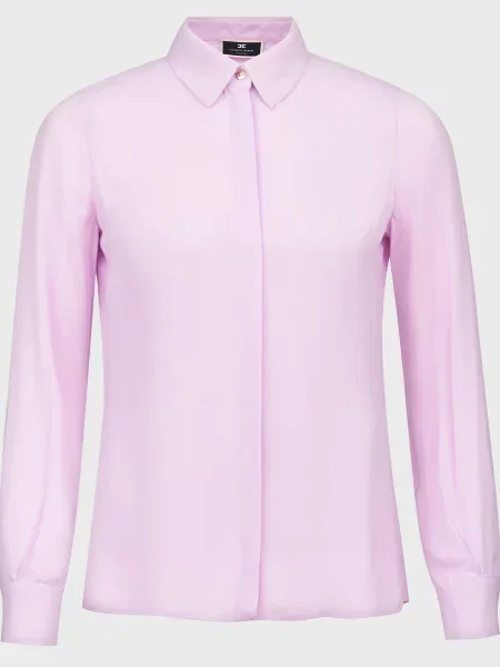 Блуза Elisabetta Franchi фіолетова