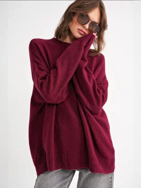 MixRay Pulover Pullover burgund