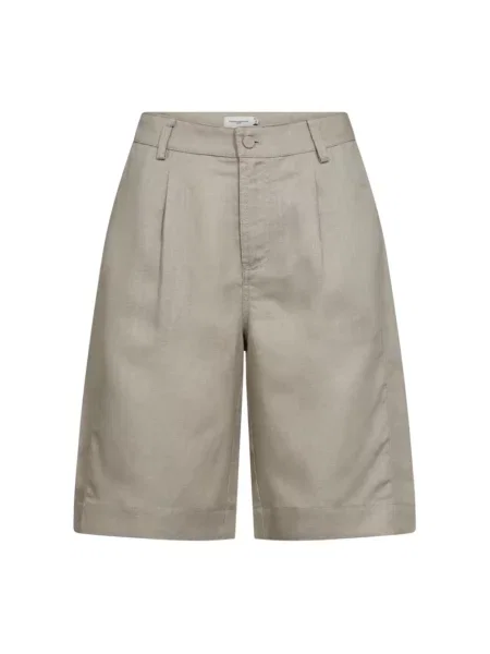 Lniane szorty Copenhagen Muse szare