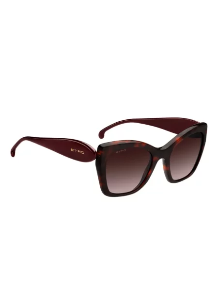 Ochelari de soare Etro cu model paisley roșu