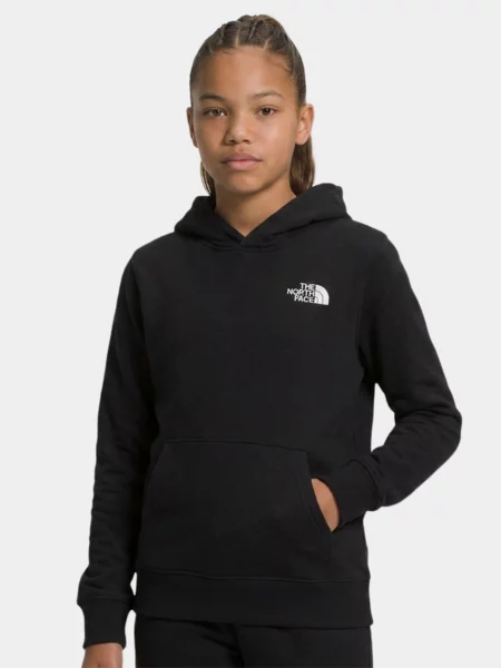 Детское худи The North Face черное