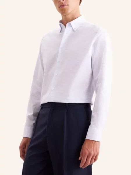 Seidensticker Koszula Biznesowa O Kroju Slim Fit blau