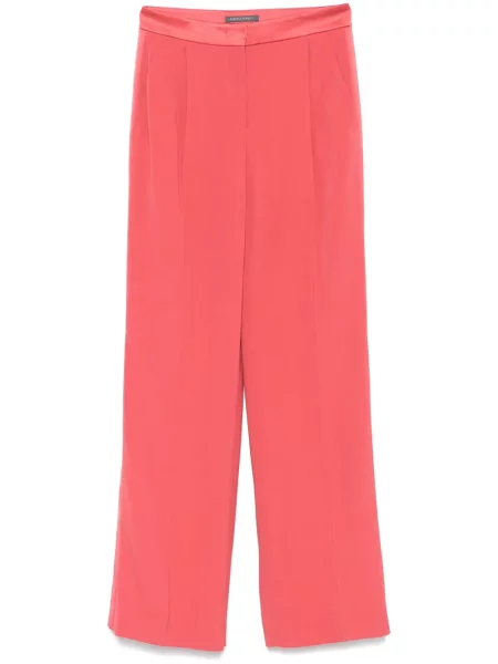 Pantaloni Alberta Ferretti roșu