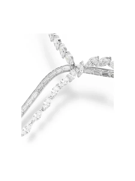 Swarovski naszyjnik z cyrkonią MESMERA szary