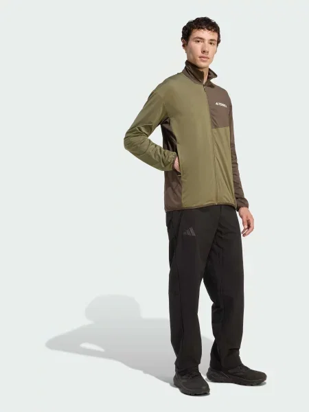 Ветровка Adidas зеленая