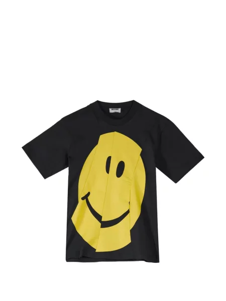 Tricou Moschino asimetric negru