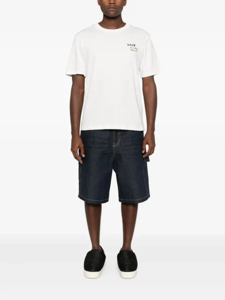 Tričko Barrow s potiskem bílé