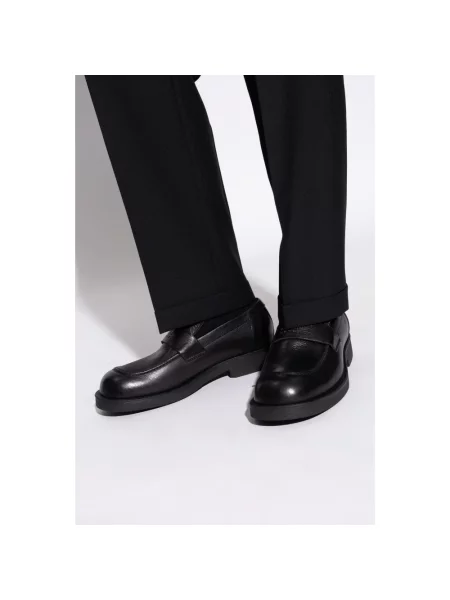 Maison Margiela mokasyny skórzane czarne