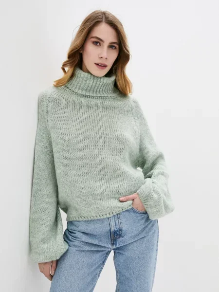 Светр Sewel вовна/акрил зелений
