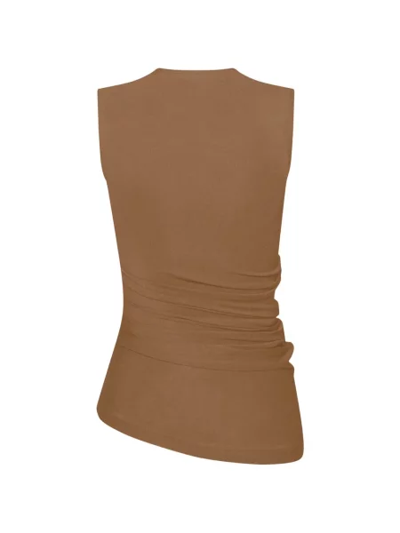 Top Wolford asimetric drapat