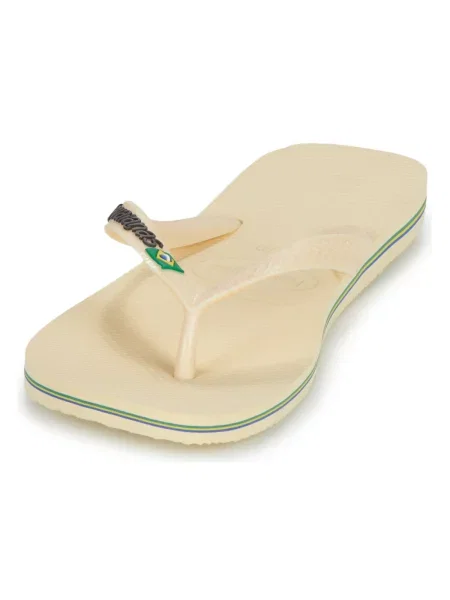 Pantofi Havaianas cu autograf bej