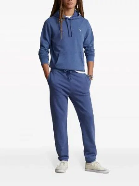Ursuleț de pluș tricou polo Polo Ralph Lauren din țesătură twill clasic albastru