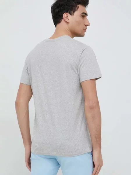Tričko Pepe Jeans Eggo s potiskem šedá