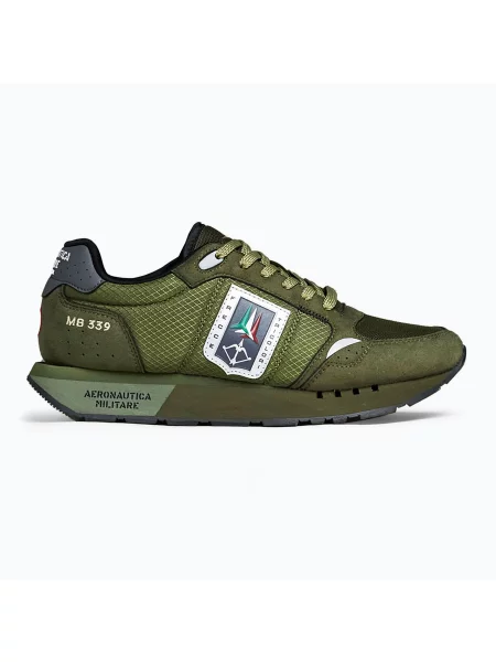 Мъжки обувки Buty Aeronautica Militare verdone зелено