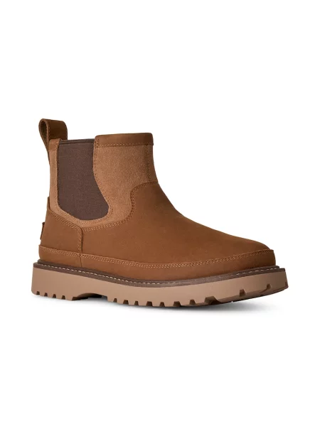 UGG chelsea čižmy pánske semišové M Birch Chelsea hnedá