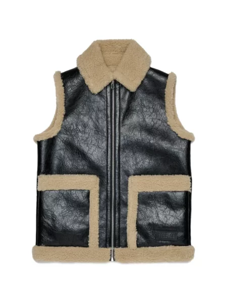 Dětska vesta Mm6 Maison Margiela černá