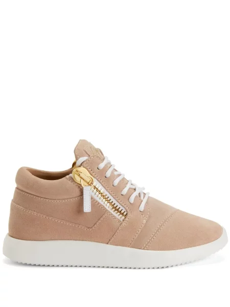 Sneakerși Giuseppe Zanotti Runner cu șireturi din dantelă