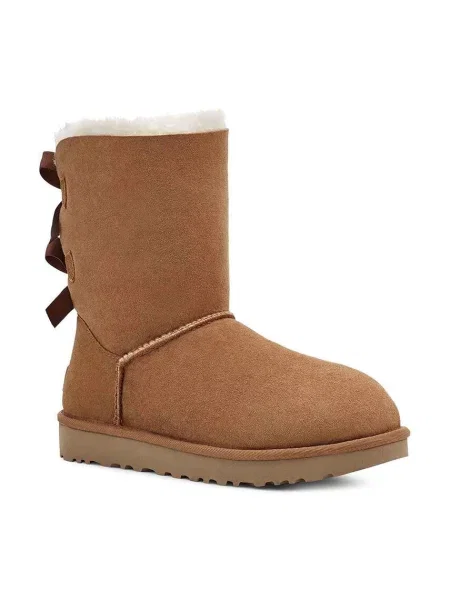 UGG Bailey Bow II Ankle boots Brown καφέ