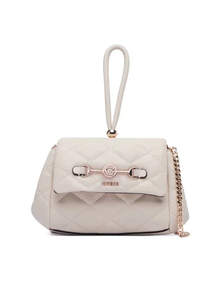Сумка Guess Frances Mini Кремовий