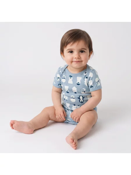Body copii Petit Bateau albastru