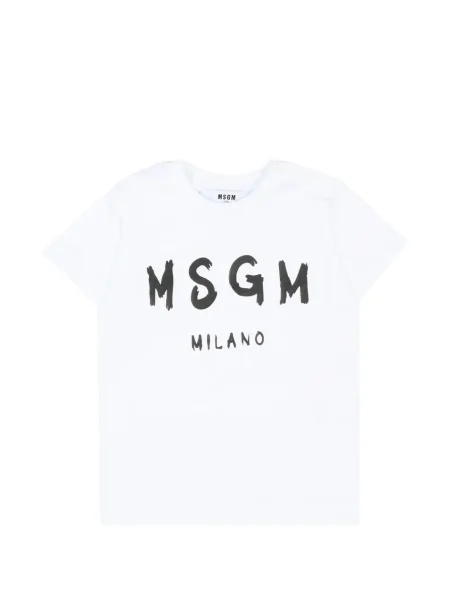 Koszulka dziecięca Msgm biała
