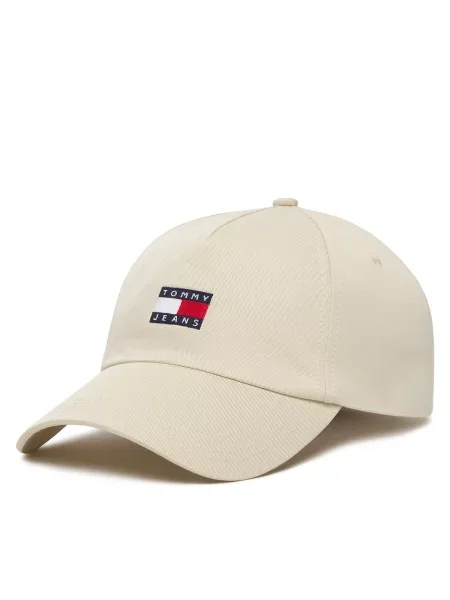 Tommy Jeans kapa s šiltom bež