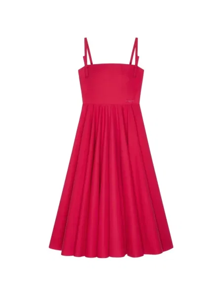 Lung rochie Givenchy din poplin roz
