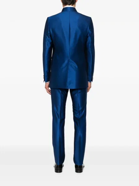 Gulerat costum Carlo Pignatelli albastru