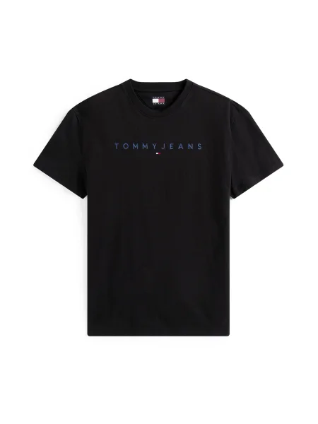 Tommy Jeans tričko pánske čierna