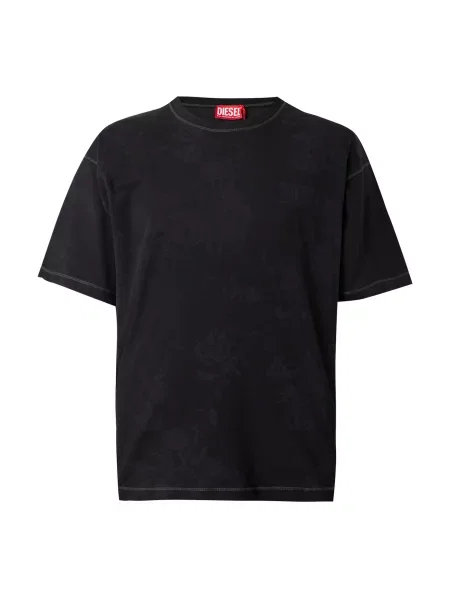 DIESEL Tricou T-BOXT-NOT' negru