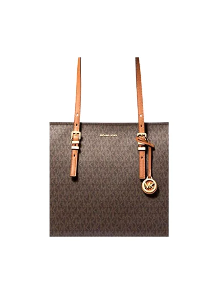 Torebka Michael Kors z logo brązowa