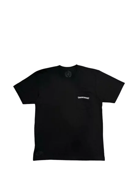 Tricou Chrome Hearts cu imagine cu motiv cu inimi negru