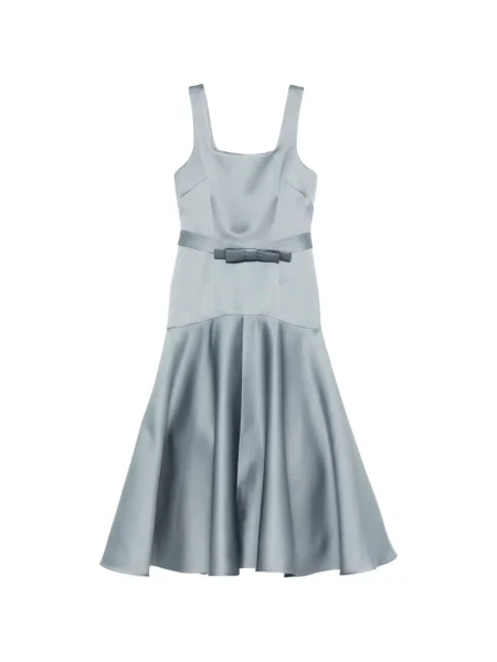 Sukienka midi Parosh do kolan garniturowa niebieska