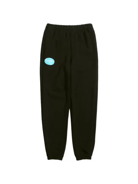 Pantaloni Tee Library alergare cu autograf negru