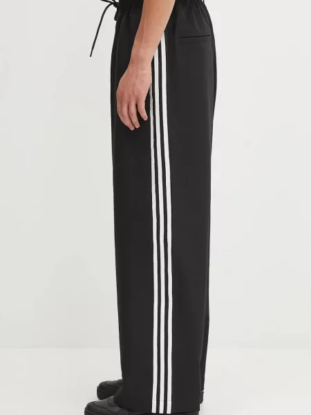 Spodnie dresowe Y-3 w paski czarne