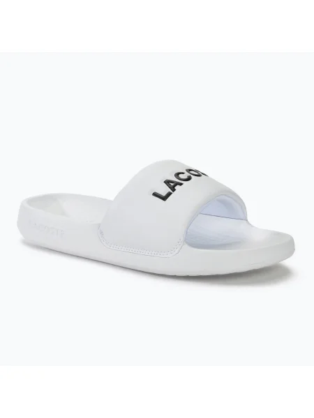 Дамски чехли Lacoste white/black бяло