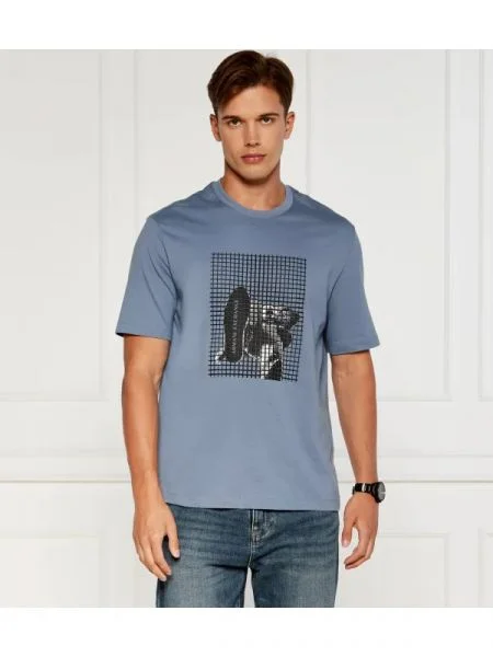 Armani Exchange Póló kék