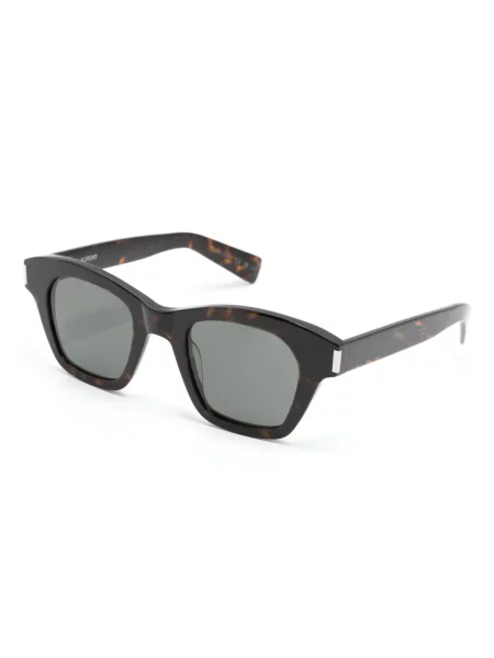 Okulary przeciwsłoneczne Saint Laurent Eyewear brązowe