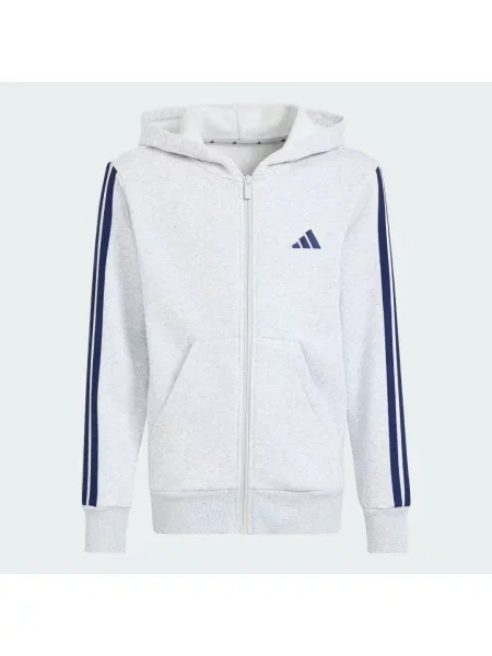 Mikina Essentials Full-Zip Kids šedá