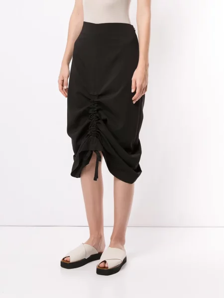 Spódnica midi Goen.j do kolan czarna