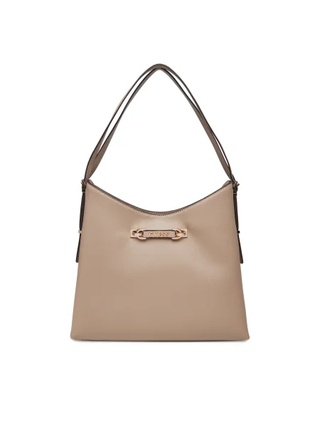 Geanta hobo Guess bej