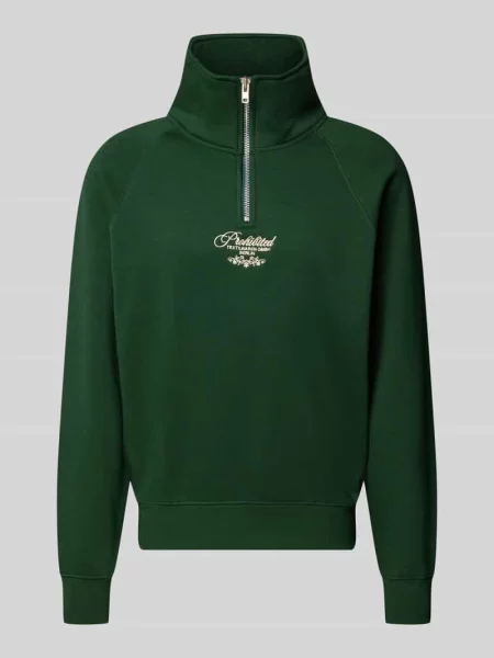 Bluza ze stójką i zamkiem błyskawicznym Prohibited