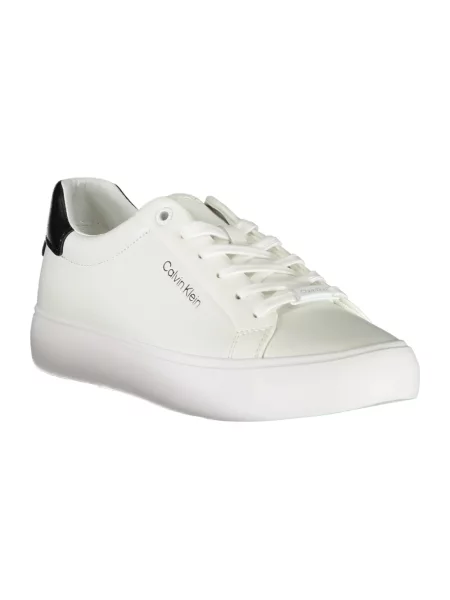 Trampki Calvin Klein koronkowe białe