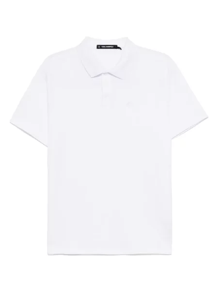Polo Karl Lagerfeld alb