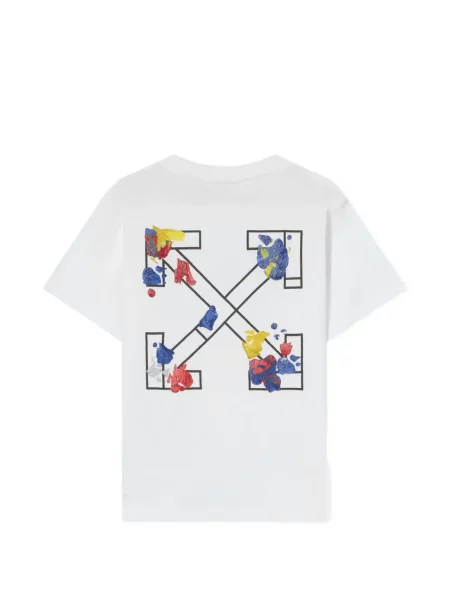 Koszulka dziecięca Off-white biała