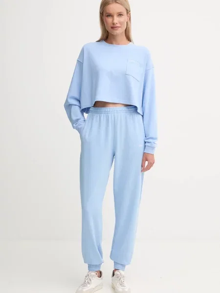 Calvin Klein Underwear Loungewear pulover bombažen modra